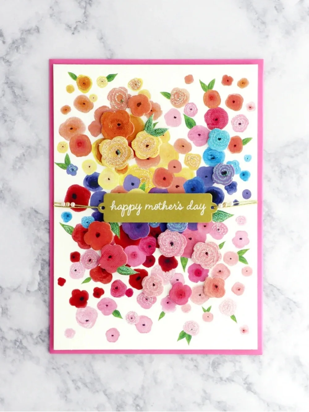 🆕Papyrus “Flower Cascade” Mother’s Day Greeting Card
